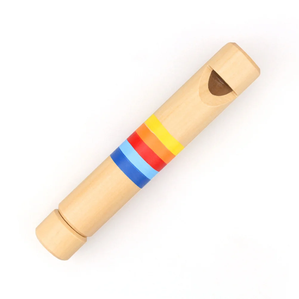 Kids Toys Whistle Flute Wooden Mini Musical Pull-Push Child Educational Learning