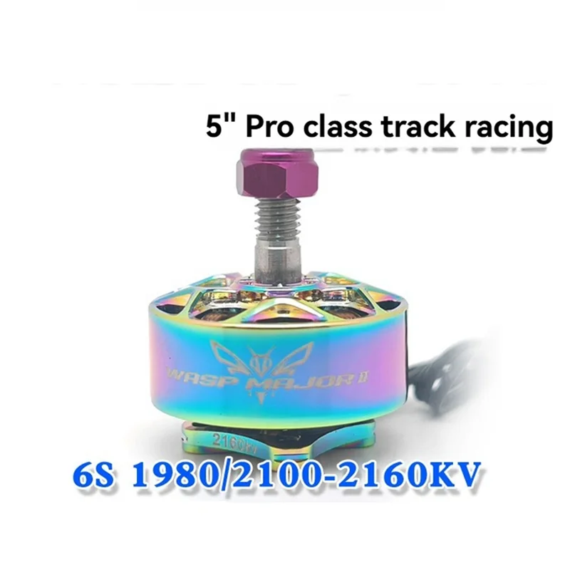 

ABSY For Rcinpower Wasp Major V2 Champion Edition 2160KV Brushless Motor 5-6S For 5Inch FPV Racing Freestyle Multicopter