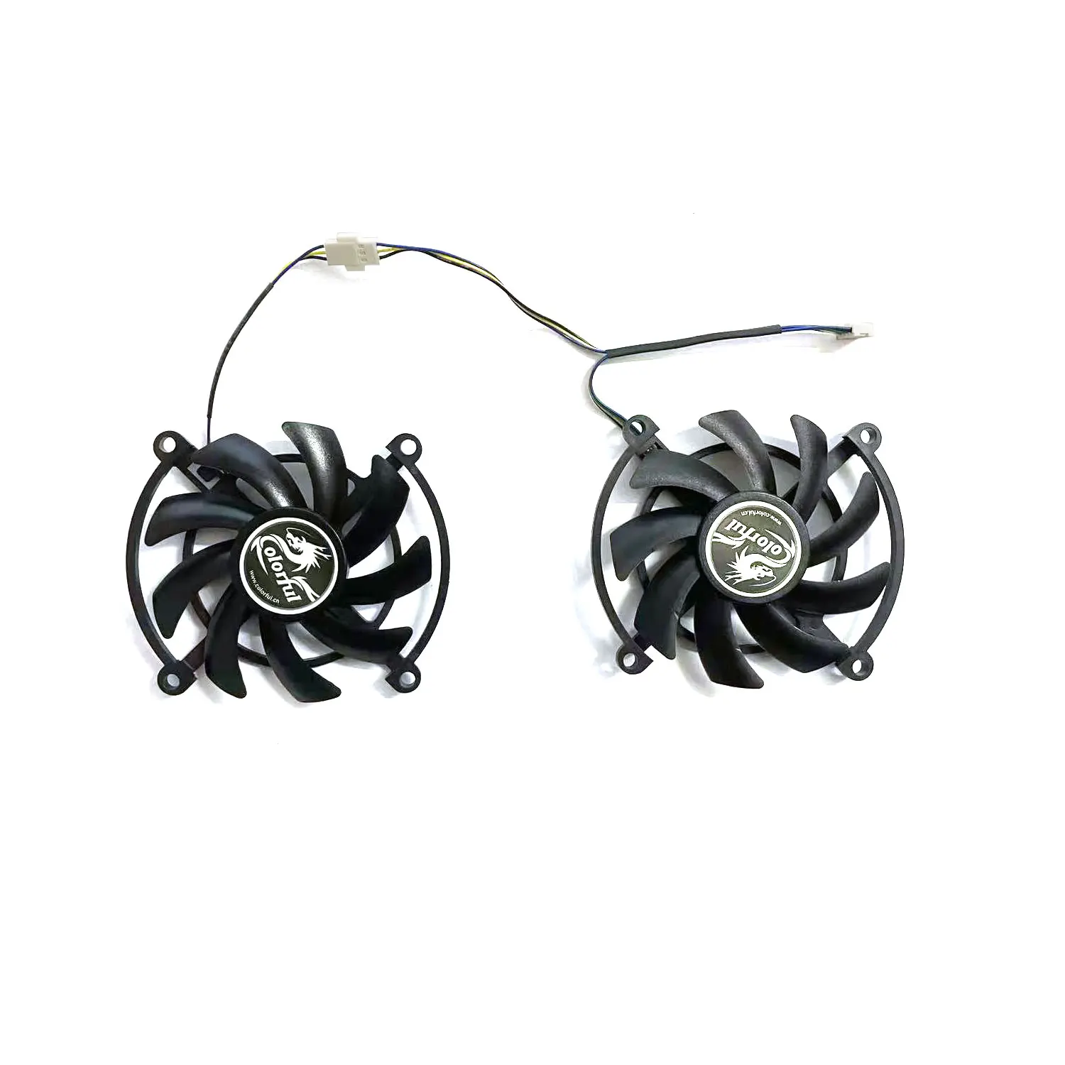 Suitable for Colorful Geforce GTX 1060 GTX 1070 graphics card 85MM 4PIN GPU graphics card replacement fan