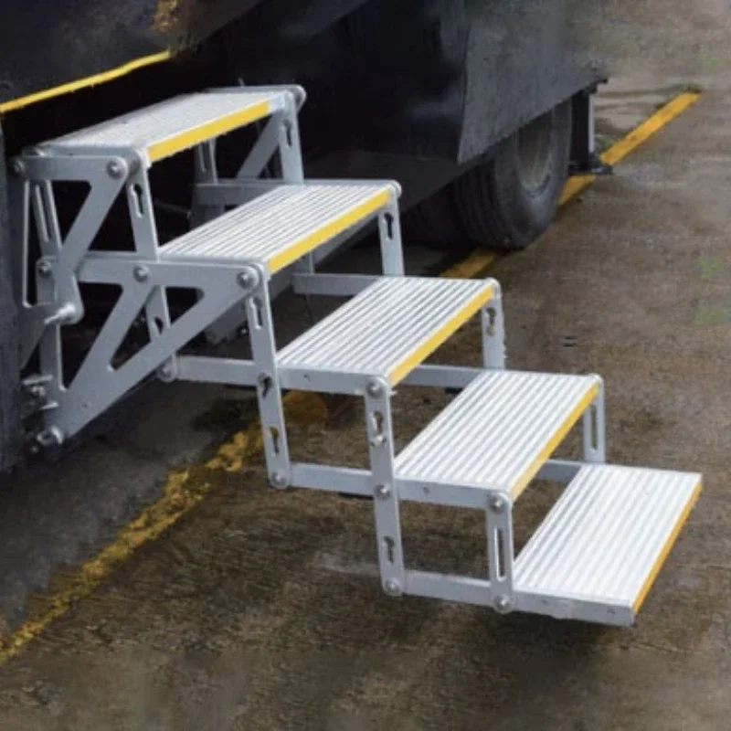 

Caravan Accessories RV Door Folding Three Step Electric Types Step for Sale