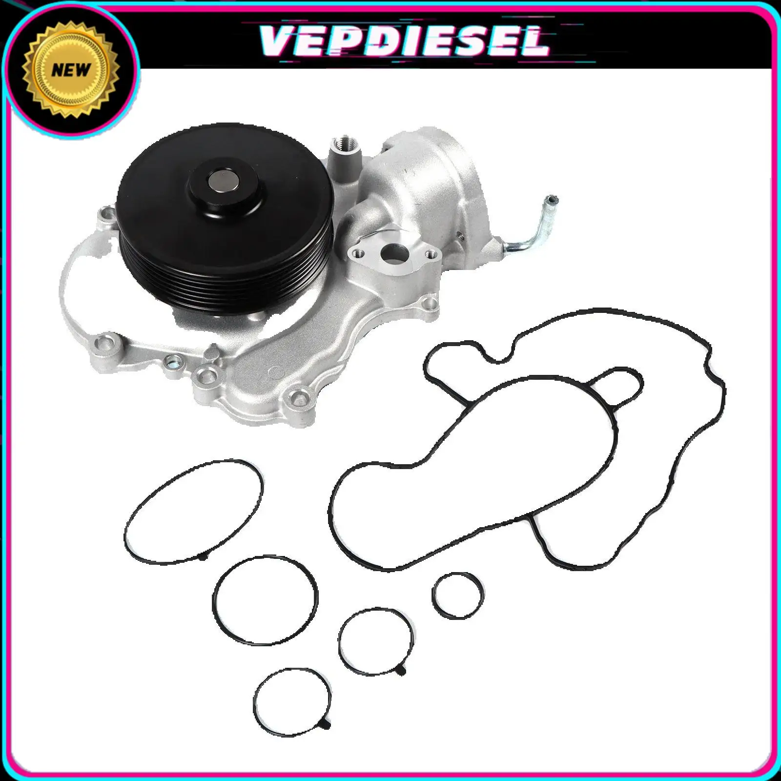 Water Pump FOR Jeep Grand Cherokee WK WK2 1500 3.0L 68211202AB Automotive Part