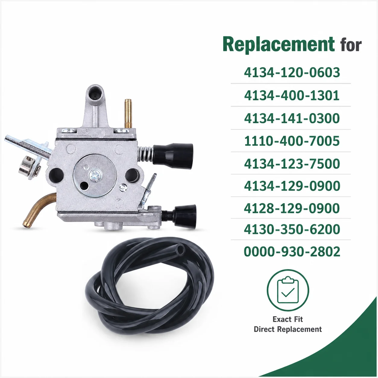 Carburetor Kit with Air Filter Spark Plug Fuel Line Fuel Filter Primer Bulbs For Stihl FS250 FS250R FS300 FS350 FS120 FS200R