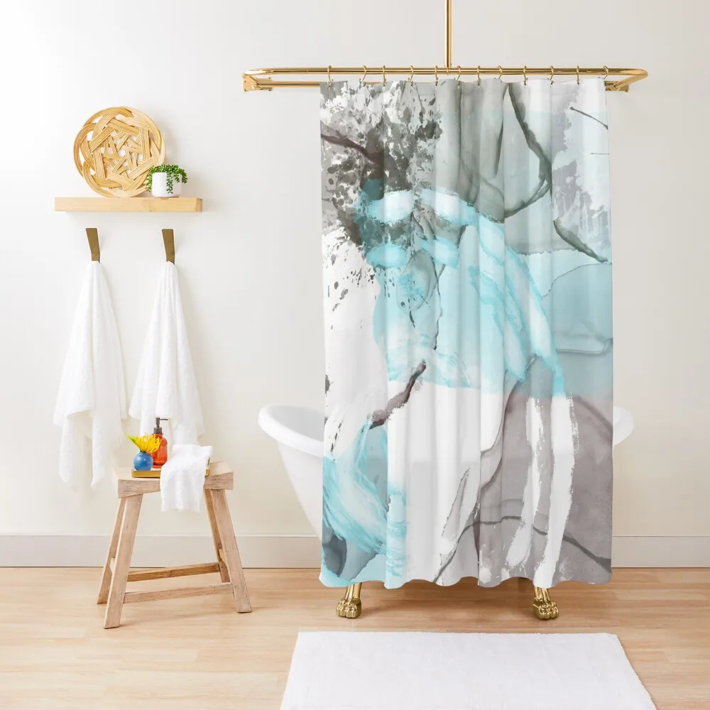 

Essence of me, Trendy Elegant Abstract Digital Art #home, #bathroom, #teamearth Shower Curtain Luxury Bathroom Shower Curtain