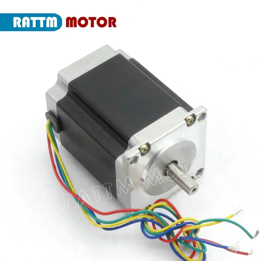 Motore passo-passo Nema23 57 a doppio albero Motore passo-passo 23HS8430B 76mm 270Oz-in 3A 23HS8430 per macchina router CNC con stampa 3D