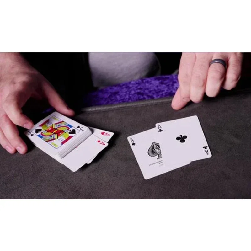 Outstanding By Mark Mason Gimmicks Close Up Magic Tricks Card Deck Props Funny Magician Magia Props