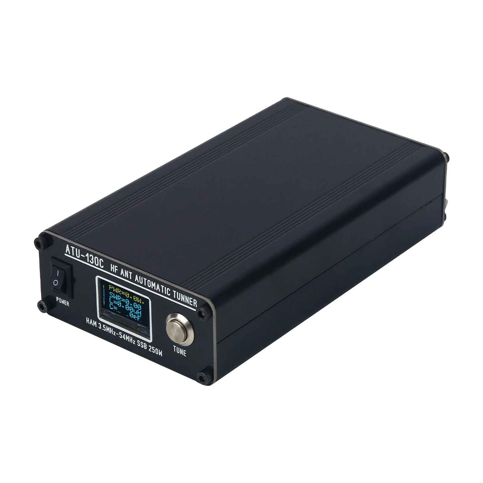 TZT ATU-130C 250W 3.5MHz-54MHz HF Automatic Antenna Tuner Supports AM FM CW SSB for Amateur Wireless Infrastructure Equipment