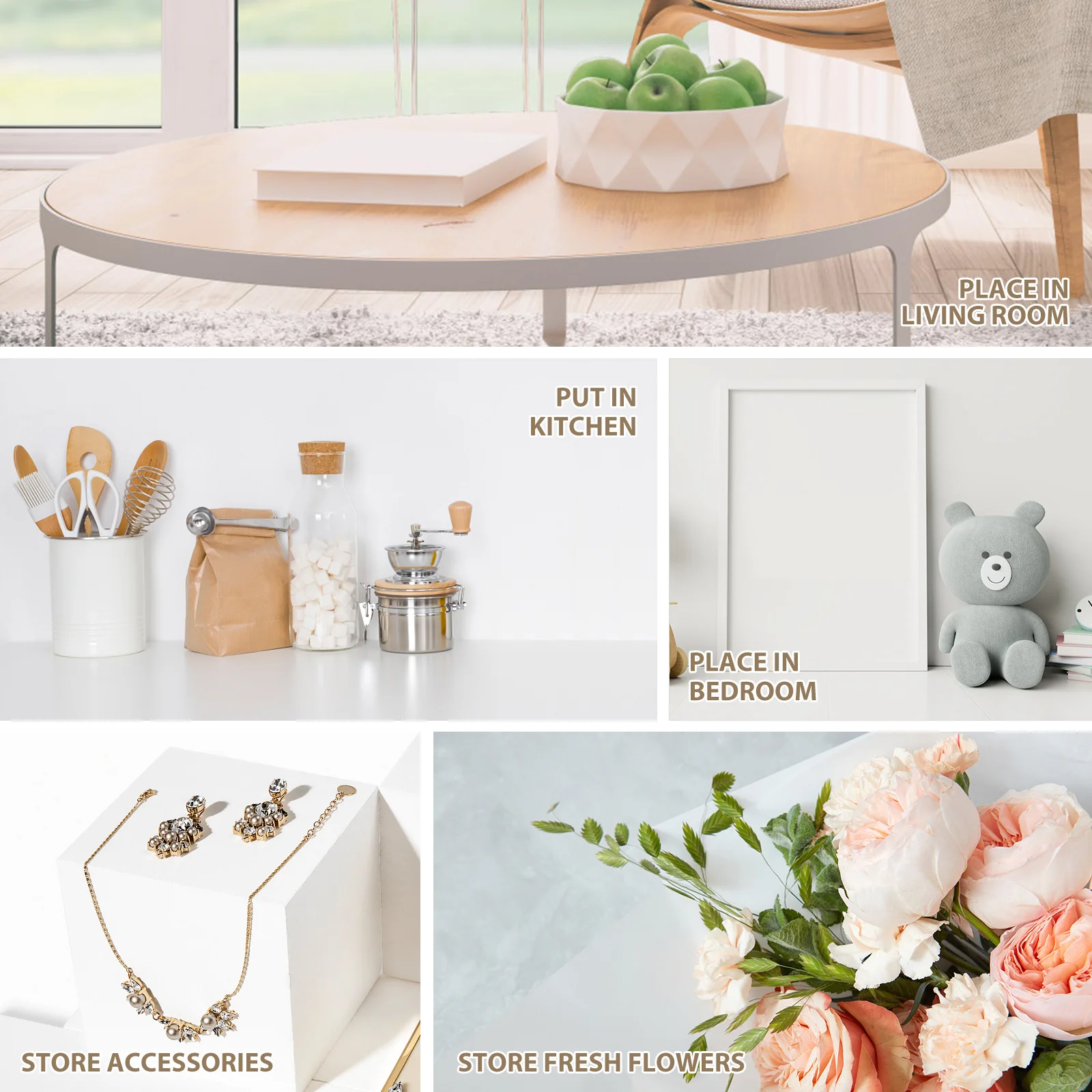 

1Set Exquisite Wooden Storage Boxes Practical Retro Buckle Design for Gifts Jewelry Small Items Storage Box