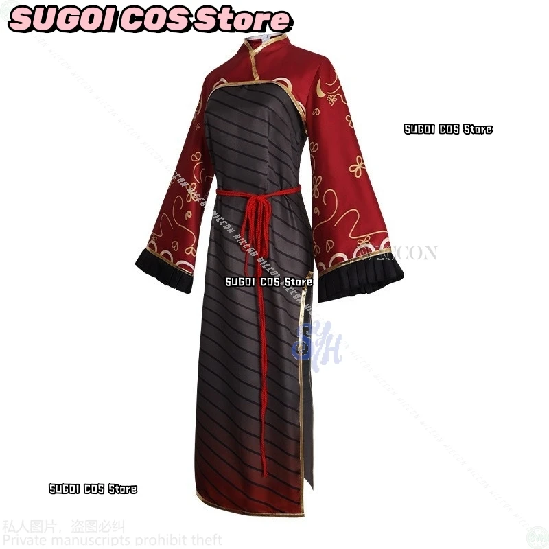 เจีย ซีชุน คอสเพลย์ อนิเมะ เกม ลิมบัส คอมพ์ไน คาวาอิ สไตล์จีน ชุดกี่เพ้าสีแดง ชุดกี่หลาสไตล์เรโทร โลลิต้า ฮาโลวีน คริสต์มาส {SUGOI COS}