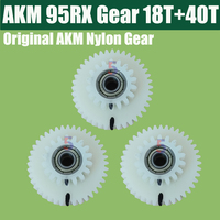 3pcs AKM Motor 95RX Gear Set 40T+18T Teeth For Replacement/50g Grease/Ebike AKM Nylon Gear For 95RX Motor
