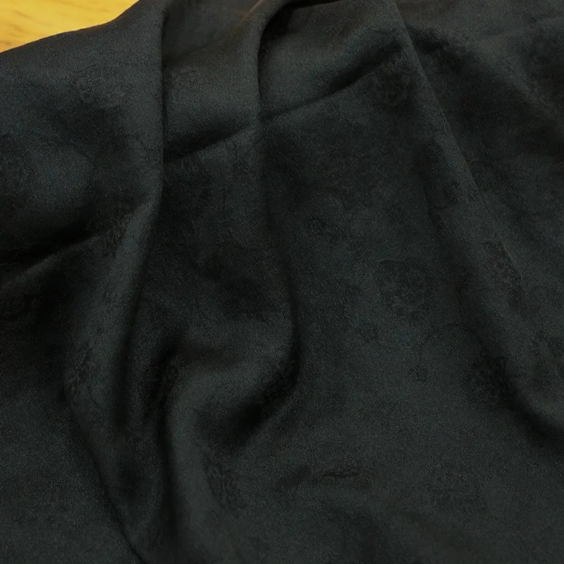 Crepe pesado material antigo ramie seda jacquard tecido de cetim patrimônio cultural individual Xiangyunsha novas roupas de estilo chinês