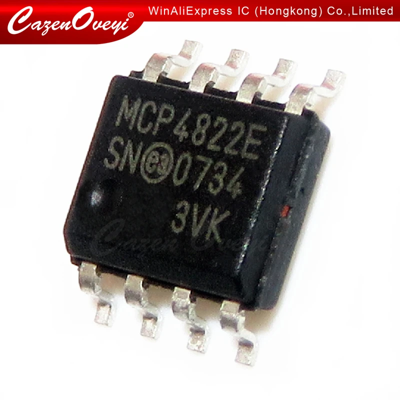 5pcs/lot MCP4822-E/SN MCP4822 SOP-8 In Stock