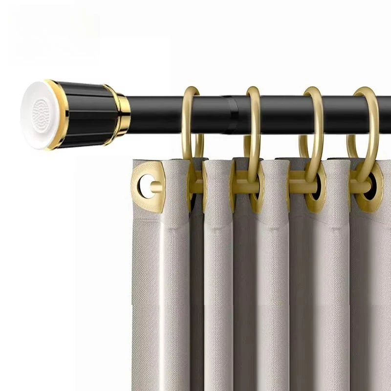 Direct Selling Expandable Fashion Curtain Rod Window Decoration Bathroom Steel Metal
