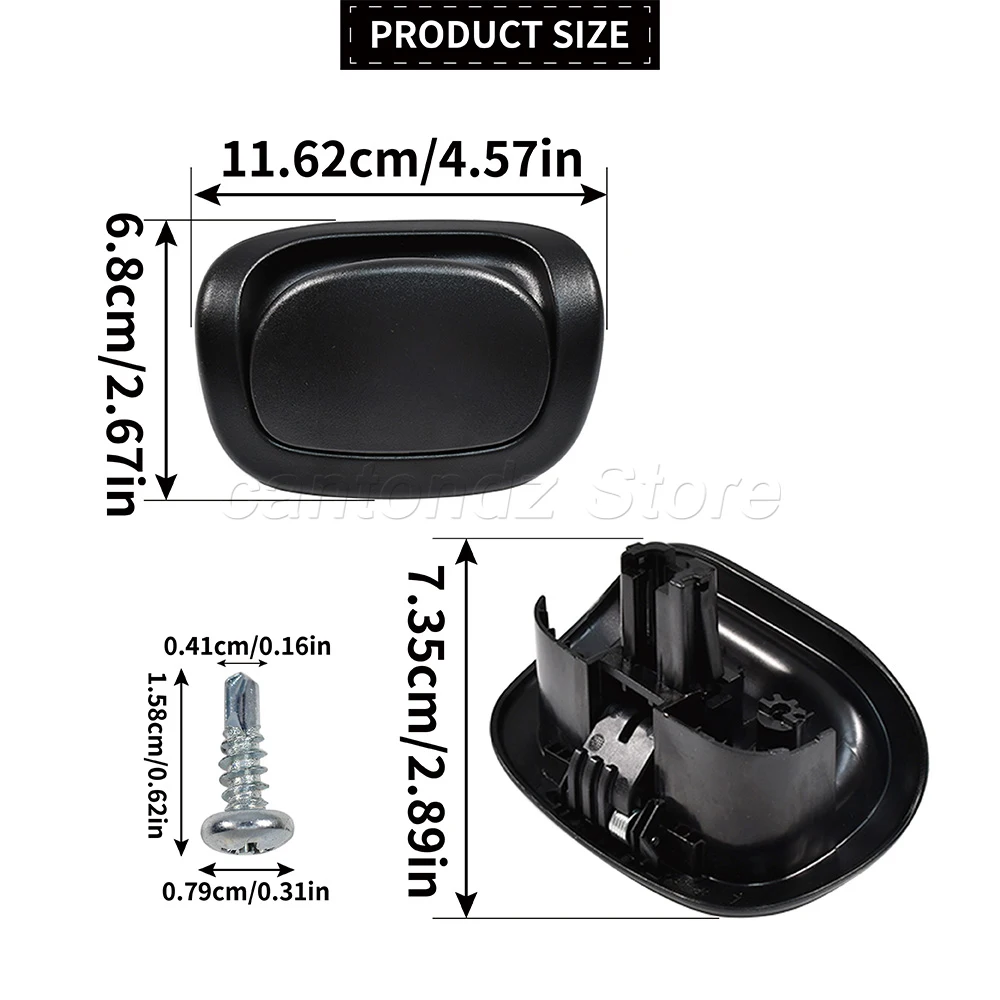 Left Or Right Hand Seat Tilt Handle For Fiat 500 Seat Recline Handle 71740860 71751055 71769003  68132054AA 71740862 71751053