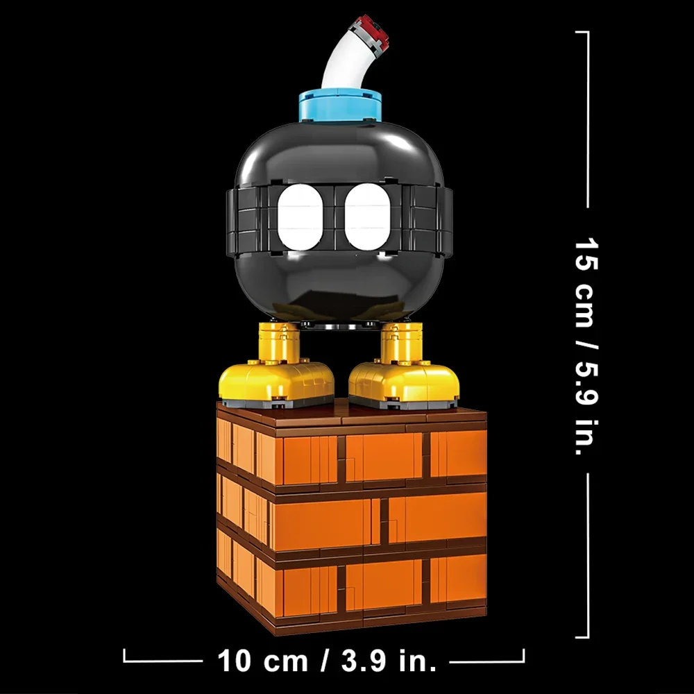 Bombman MOC blocs de construction modèle créatif assemblage technique briques tige jouets adultes enfants bricolage défi vacances cadeau d'anniversaire