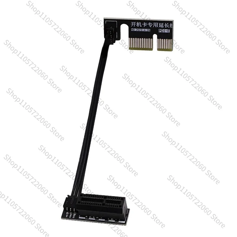 For PCIE X1 Extension Cable, PCIE Riser Cable for PC Remote Power on Card