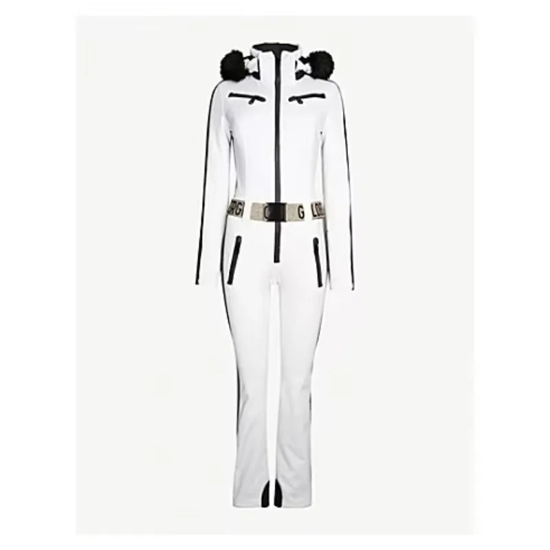 STLF Low MOQ Factory بالجملة بدلة تزلج قطعة واحدة موضة بذلة مقاومة للماء مآزر قطعة واحدة بدلة ثلج للتزلج على الجليد