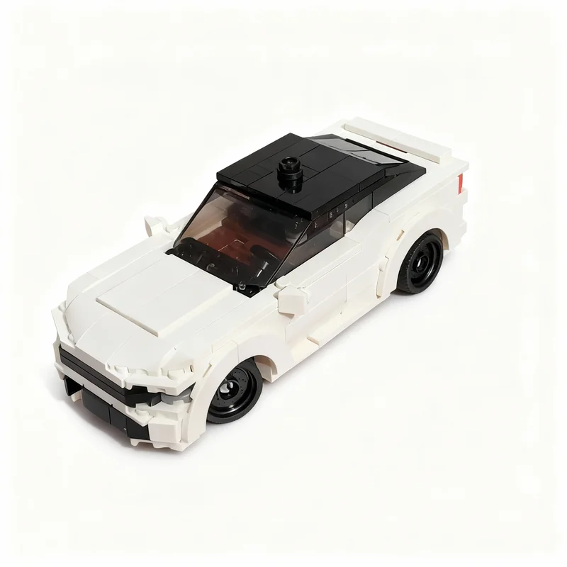 340 Piezas MOC City Champions Super Car Chevrolet Camaro 2LT, Modelo Tecnológico, Bloques de Construcción para Armar, Regalo de Cumpleaños, Decoración para el Hogar