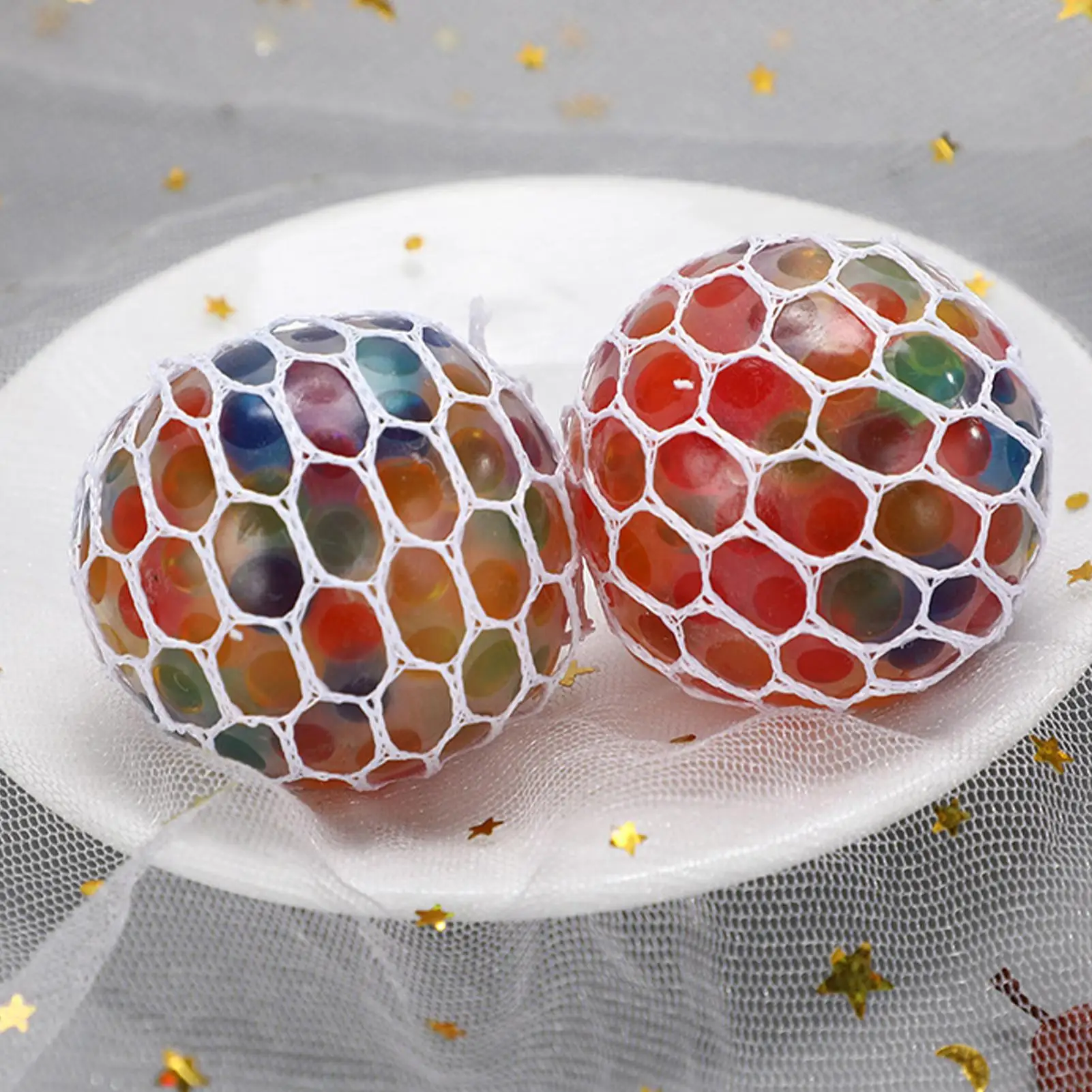 Stressballen voor volwassenen Kalmerende reliëf Knijp Zintuiglijk speelgoed Grappige stressbal Kinderen Fidgetspeelgoed voor jongens Meisjes Studenten Collega's