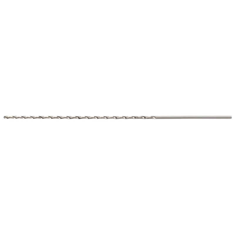 HSS Straight Shank 4mm Twist Head 300mm Long Drill Bit Silver Tone NICEMAN-NJ]