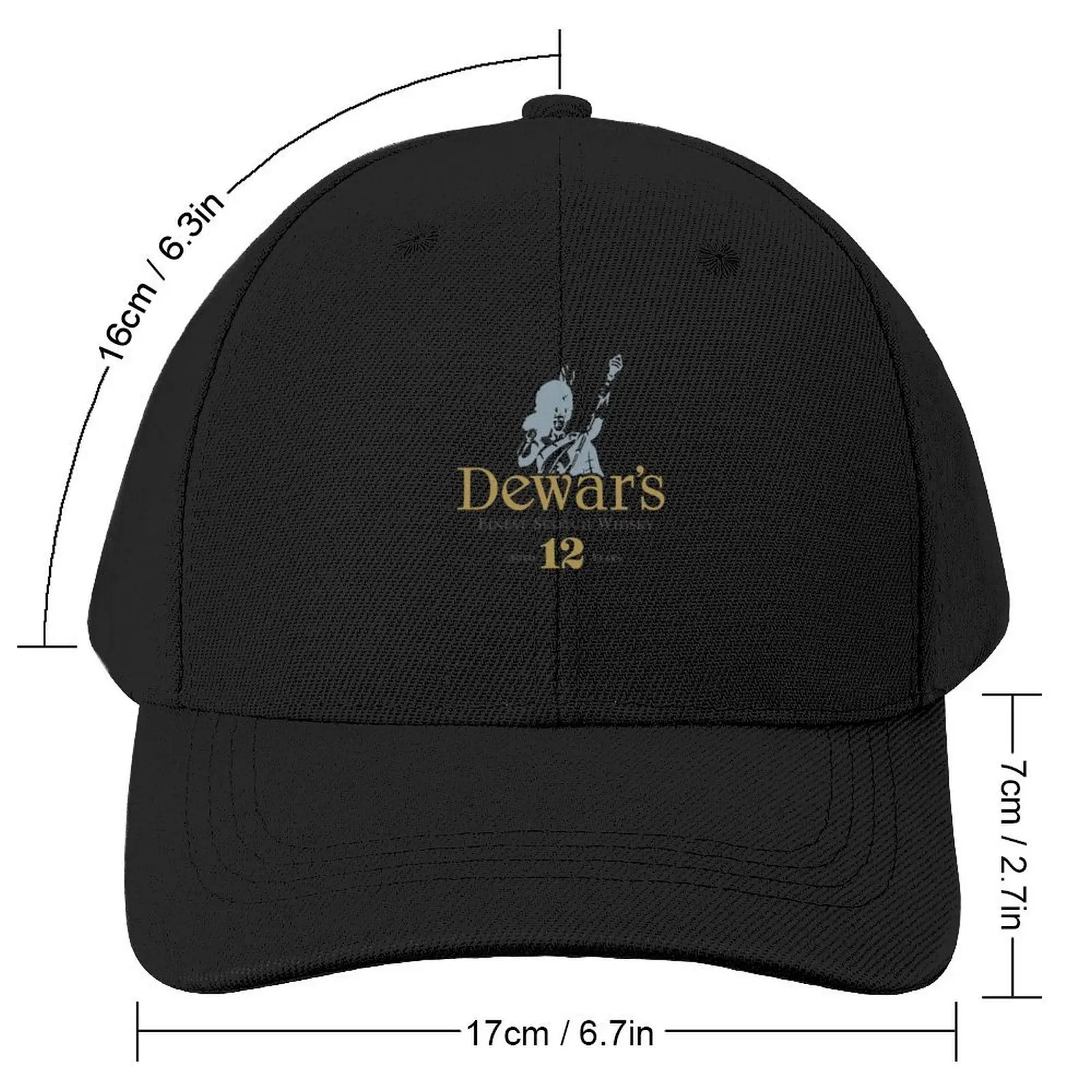 DEWAR’S SCOTCH WHISKY Baseball Cap Trucker Hat Golf Hat Man Christmas Hat Boy Child Women's