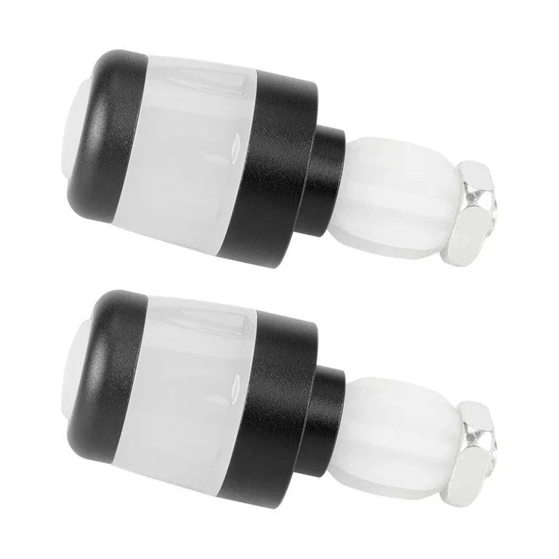 2 Stück LED-Lenkerlichter für die Ninebot Max G30/ES-Serie – wasserdichte Blinker und Warnlichter für 17–22 mm Halterung