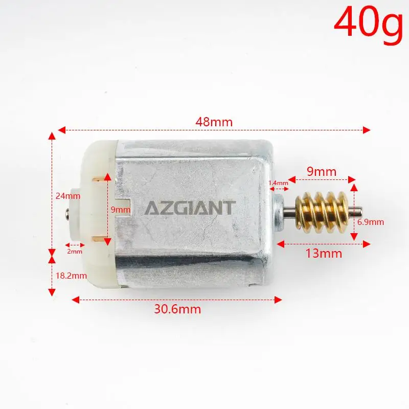 AZGIANT Folding Mirror Motor Quiet Operation Car Door Mirror Folding Motor 12V for 2005-2013 Mercedes Benz S-class W240 V240