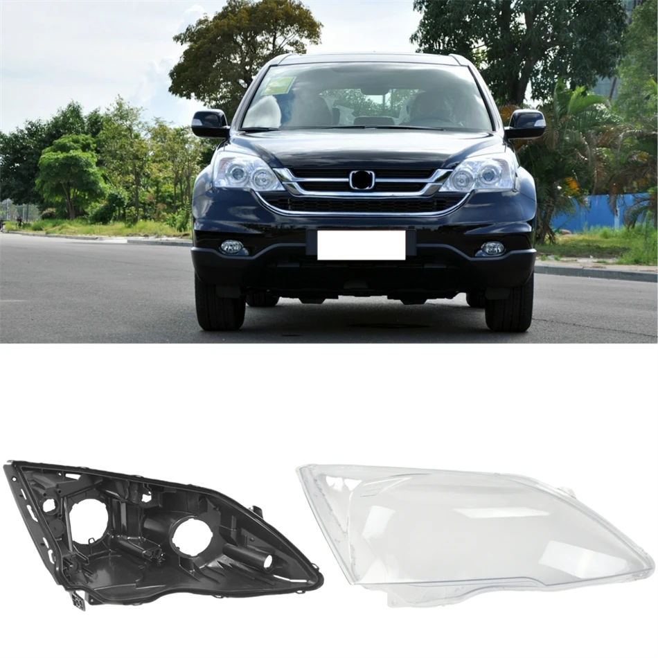 

Для Honda CRV CR-V 2007 2008 2010 2011, автомобильные аксессуары, фары, стеклянная основа для фар