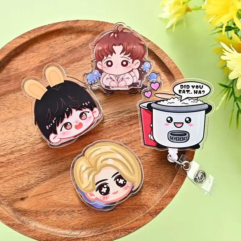 Transparent clip, PP clip customization, folder, anime image, high-definition photo DIY pet photo pp clip, small birthday gift