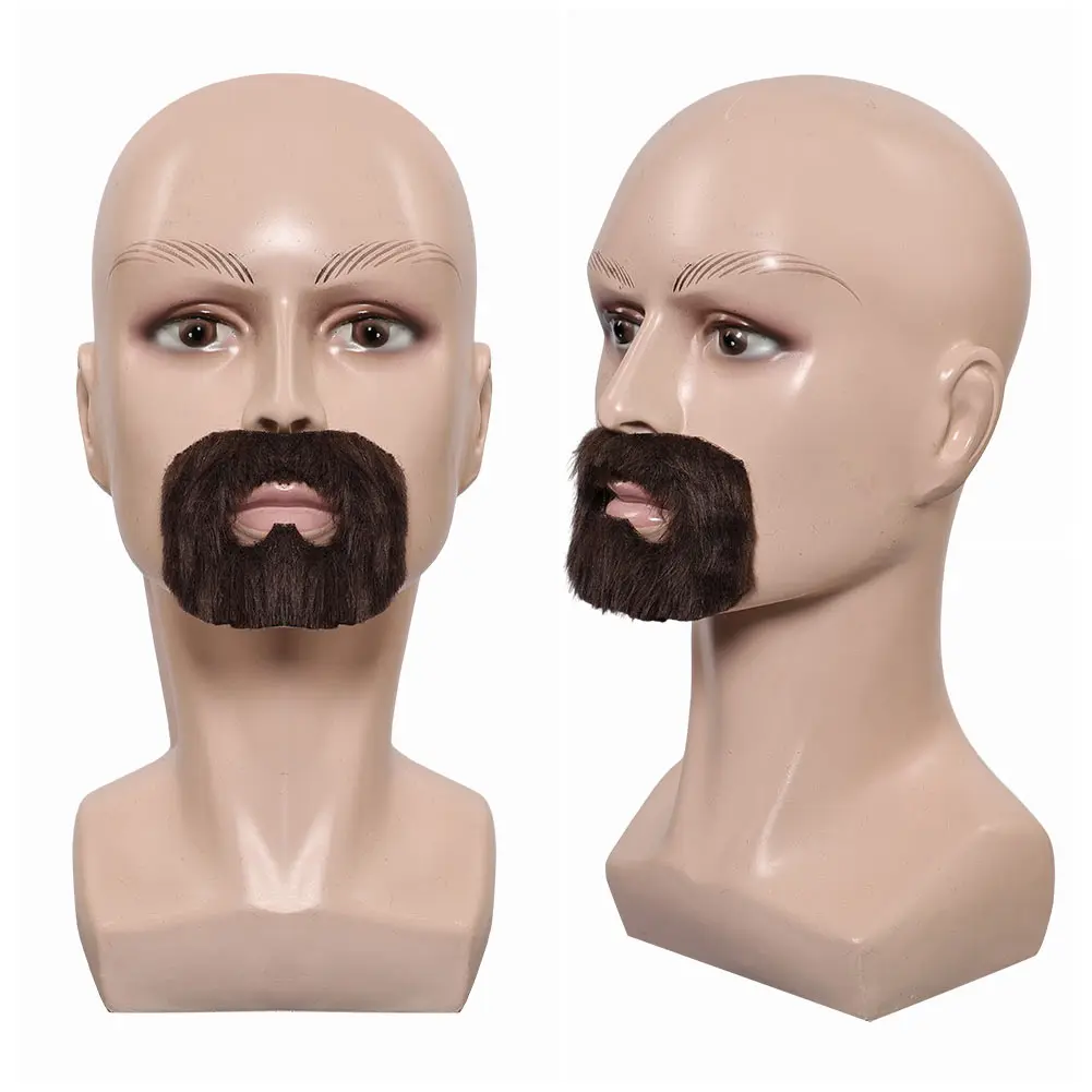TV Breaking COS Bad Walter White Cosplay Beard Costume Accessories Roleplay for Adult Fake Mustaches Disguise Halloween Carnival