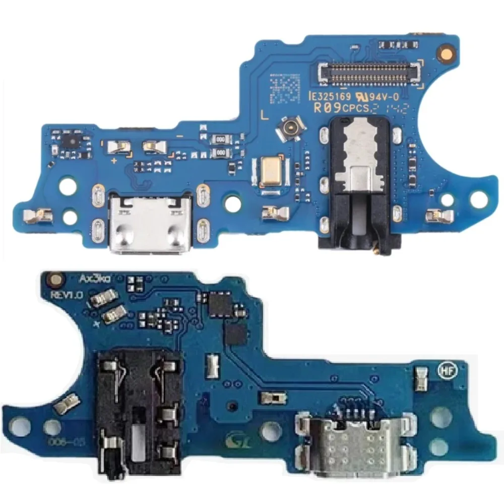 Charging Port Dock Connector Headphone Jack Mic Replacement For Samsung Galaxy A03 A035