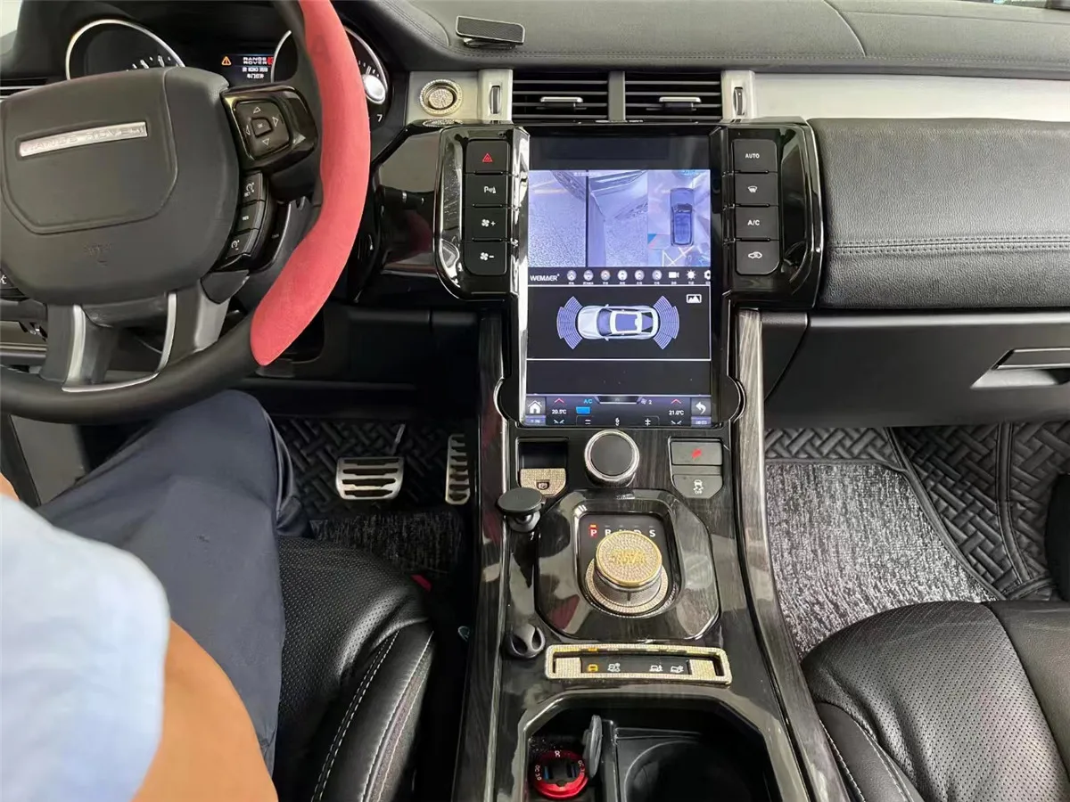 Экран в стиле Tesla Android 12, 6 + 128G для Land Rover Evoque LRX L538 2012-2019, автомобильный мультимедийный радиоплеер, беспроводной CarPlay Экран в стиле Tesla Android 12, 6 + 128G для Land Rover Evoque LRX L538 2012-2019, автомобильный мультимедийный радиоплеер, беспроводной CarPlay