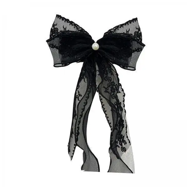 2xCurtain Tieback Curtain Holdback Gifts Fashion Drapery Tieback Accessories Decorative Lace Bow Knot Ornament for Bedroom Home