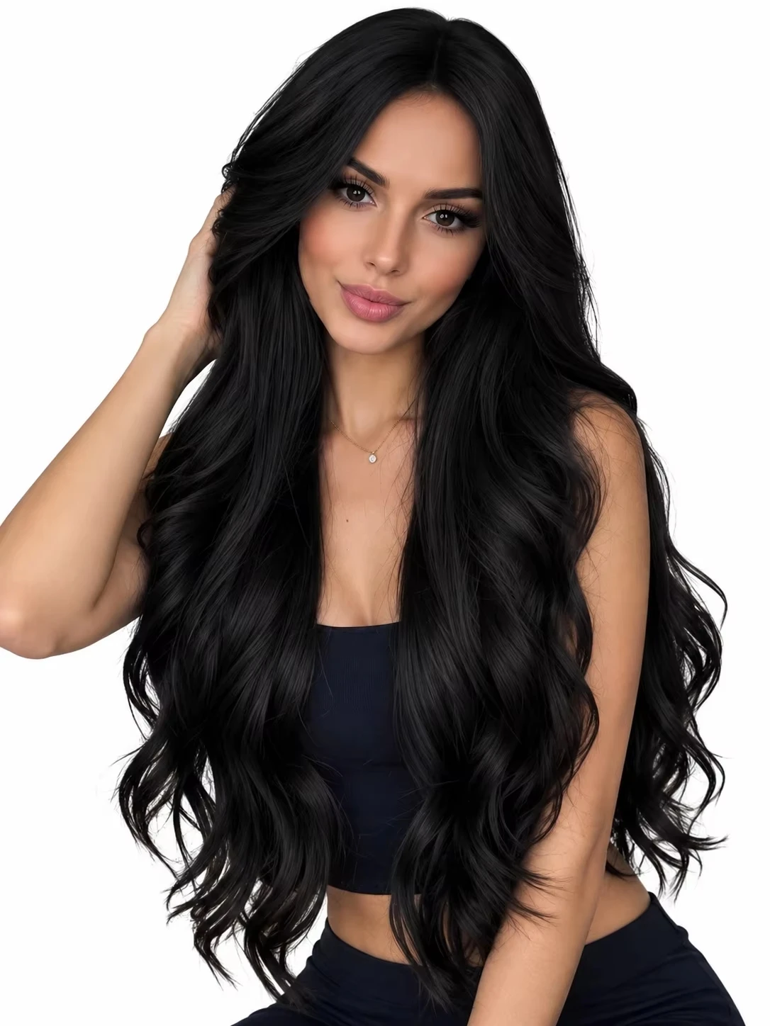 Full Shine Injection Virgin Tape Hair Extensions Invisible Tape in 100% Real Straight Human Hair for Women