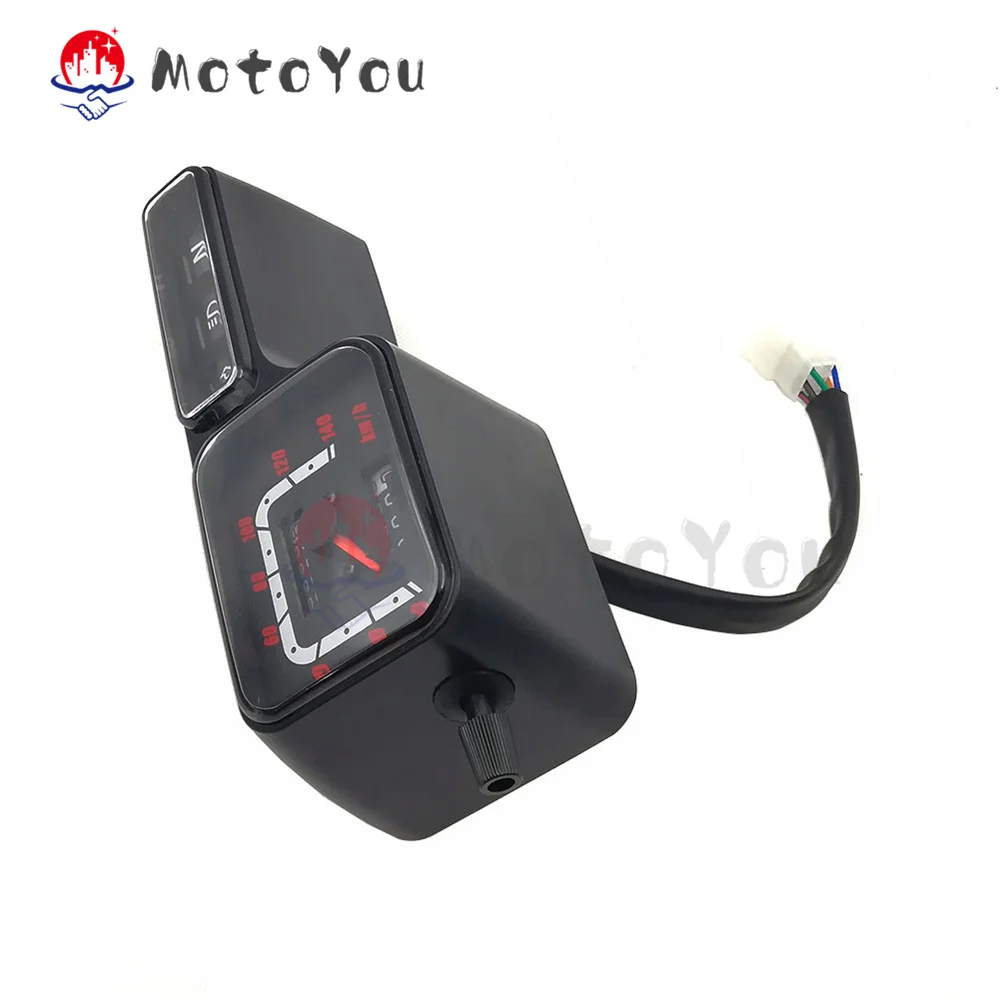 عداد السرعة الرقمي للدراجات النارية كيلومتر مقياس سرعة الدوران الجمعية لهوندا XR250 CRM250 BAJA250 XR/CRM 250 XG250 XLR125 XL250