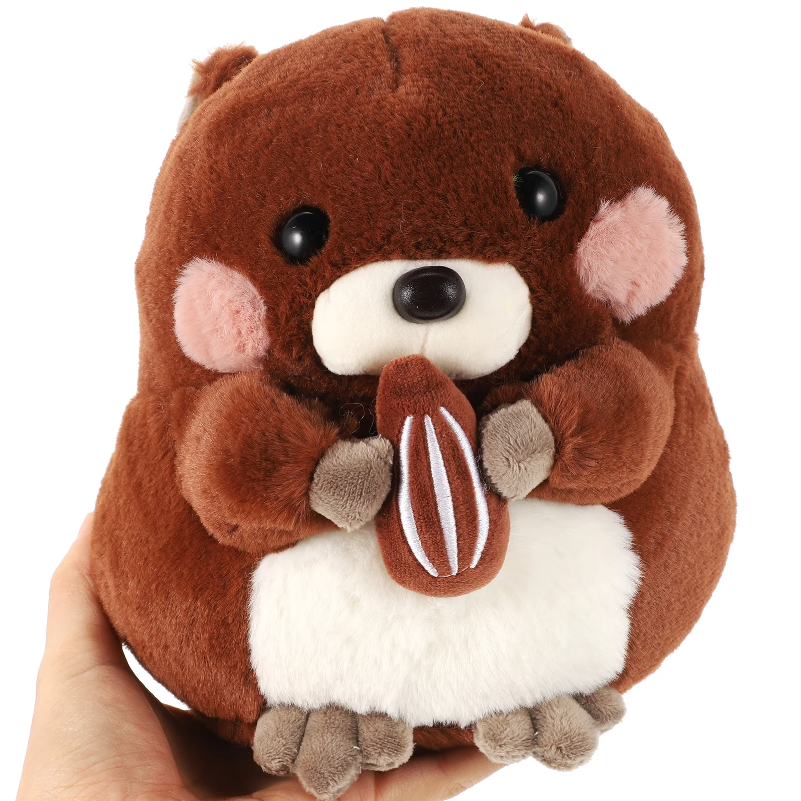 Girls Toys Groundhog Groundhogs Plush The Bed 20X16X15CM Kids Stuffed Brown Plaything Child Toddler