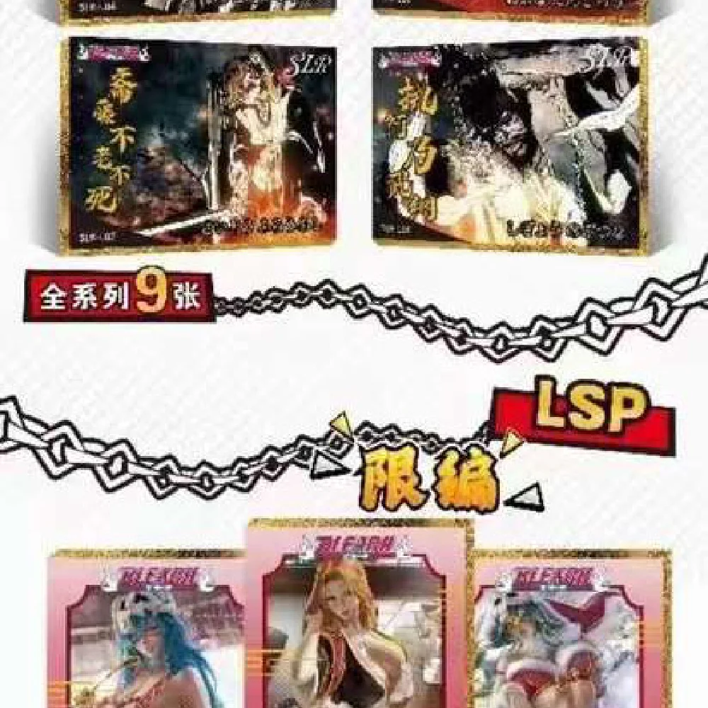 Wholesale Kabag Anime Bleach Collection Cards Rare Trading Battle Box Card Game Collectibles Kid\'s Gift Toy