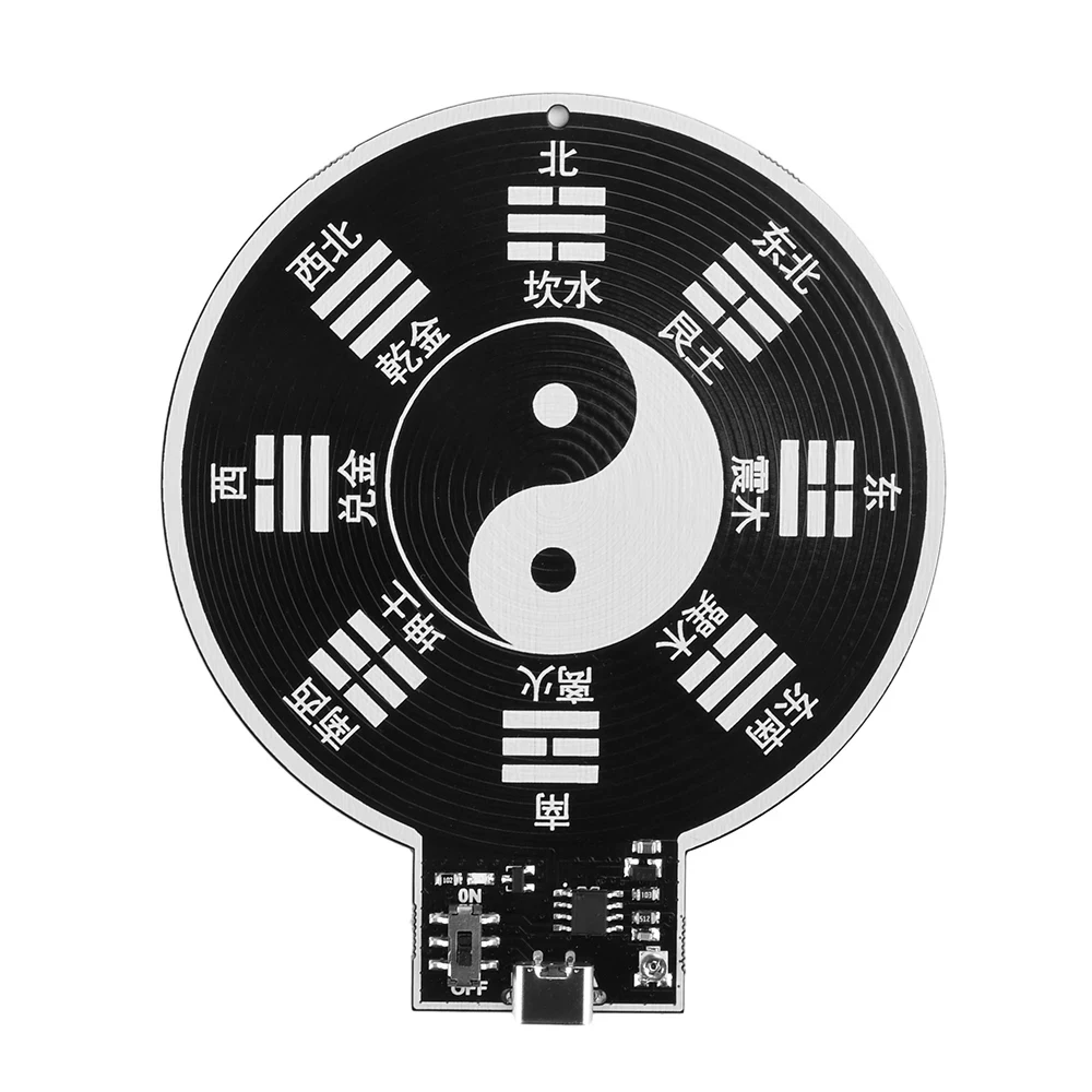 Generador de resonancias Schumann de 7,83 Hz Generador de ondas de pulso de frecuencia ultrabaja Resonador de audio tipo C Suministro para el hogar