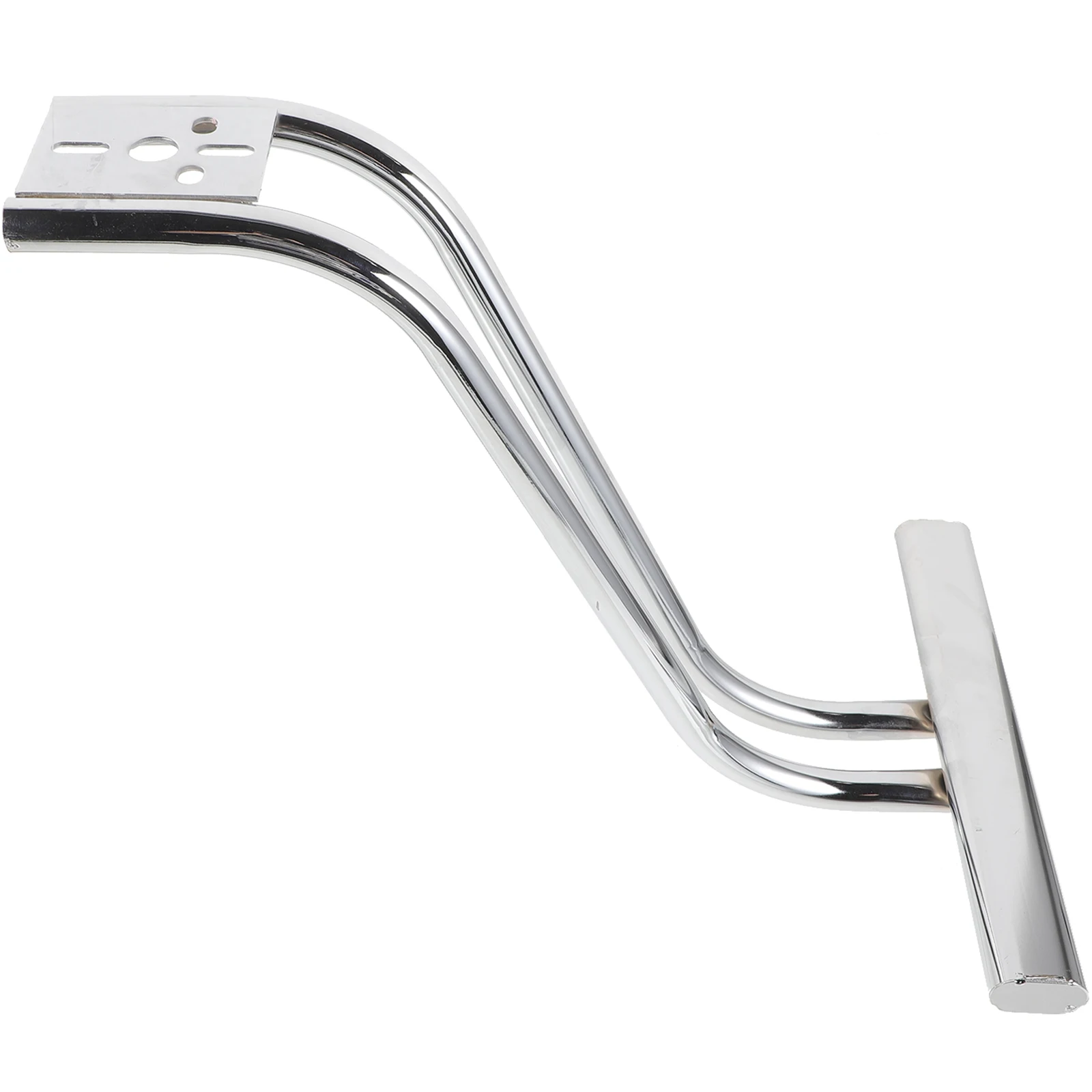 

Sturdy Stainless Steel Salon Chair Footrest Replacement Heavy Duty Pedal Universal Barber Chair Footplate Durable for Spa
