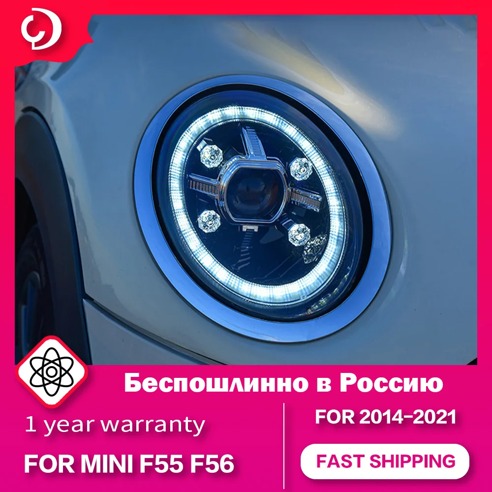 

AKD Car Styling Headlights for Mini F54 2014-2021 F55 F56 F57 LED Headlight DRL Turn Signal Light Led Projector Auto Accessories