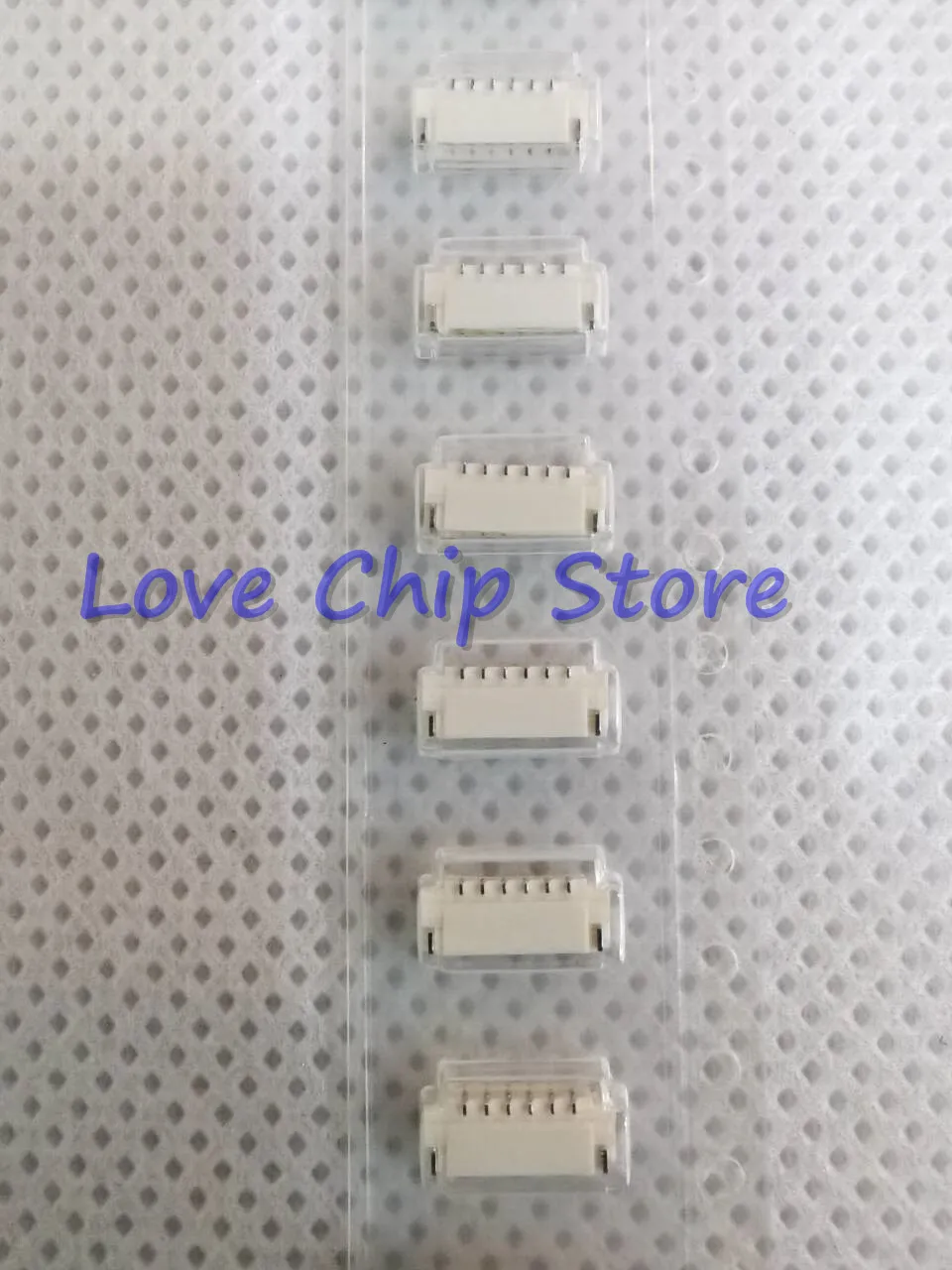 SM06B-SURS-TF (lf) (sn) ระยะห่างของขั้วต่อ SM06B-SURS-TF (0.8มม.) conn rcpt 6POS smd ใหม่และดั้งเดิม