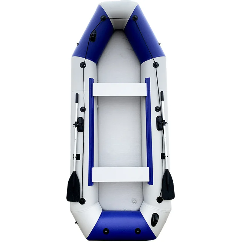 

2024 New Trendy Inflatable Rowing Boat Pvc Kayaking Boat High Quality Stand Up Board Inflatable Fishing Boat