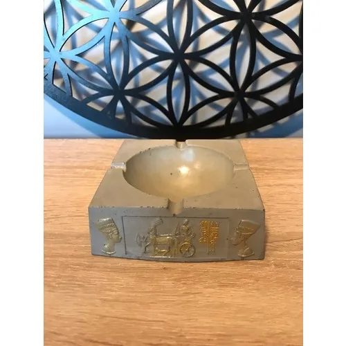 Talya Art Design Concrete Ash Tray 1. Corn Pattern