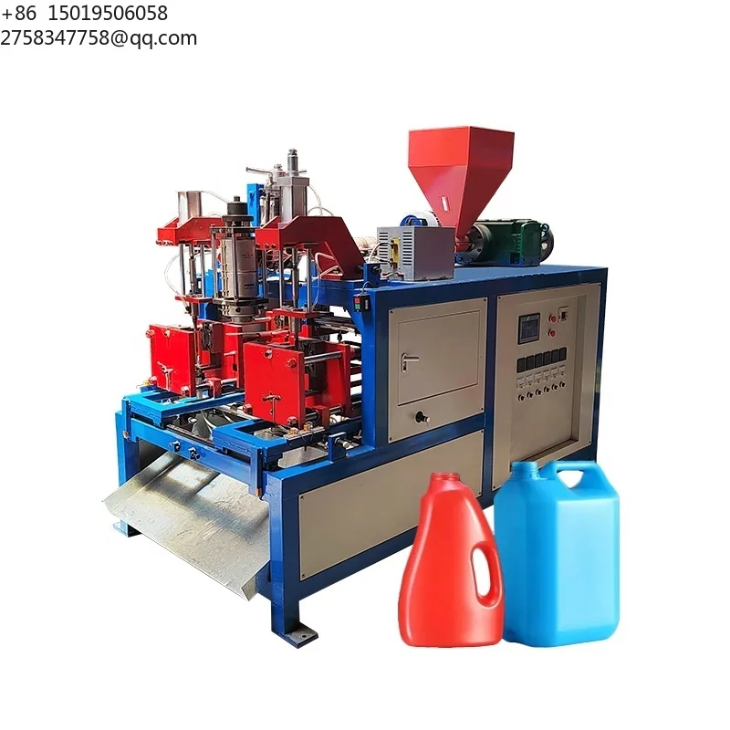 Fully Automatic Plastic HDPE PP Small Bottle Jerry Can Blowing Making Machinery Extrusion Blow Molding Machine Price