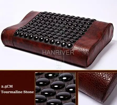 Health care Hexagon cervical tourmaline pillow Treat cervical vertebra acid bilges numb Cushion Health care physiotherapy massa