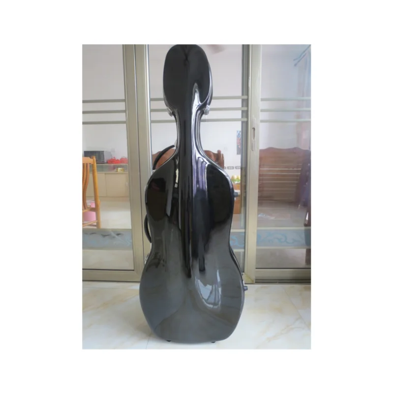 

Glass Fiber Cello Case, Black Case, 4, 4, 4, High Quality