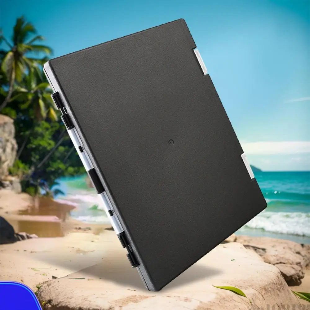 Double Sided Fishing Tackle Box Fishing Storage Case Large Capacity Fishing Tackle Storage Box Ultra Thin for Outdoor Fishing