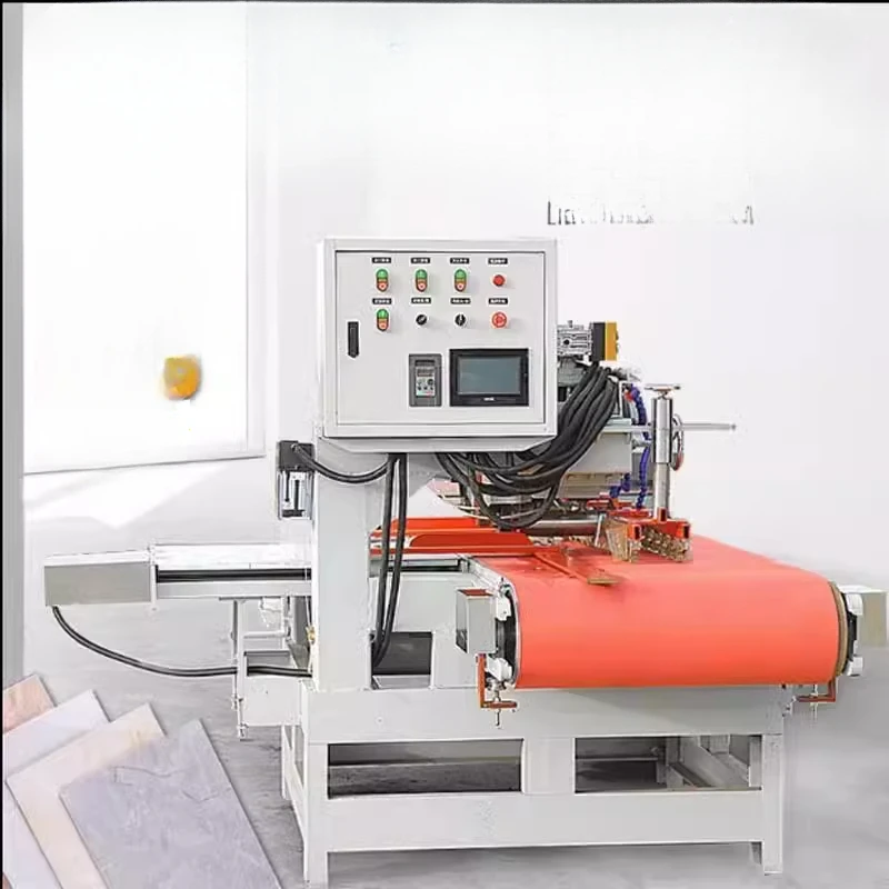 Numerical control three knife tile cutting machine