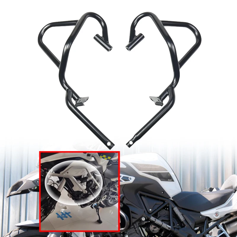 

Fit For Benelli TRK502X TRK502 BJ500GS-A BJ500GS - Motorcycle Engine Guard Bumper Highway Crash Bar Engine Fall Protection Bar