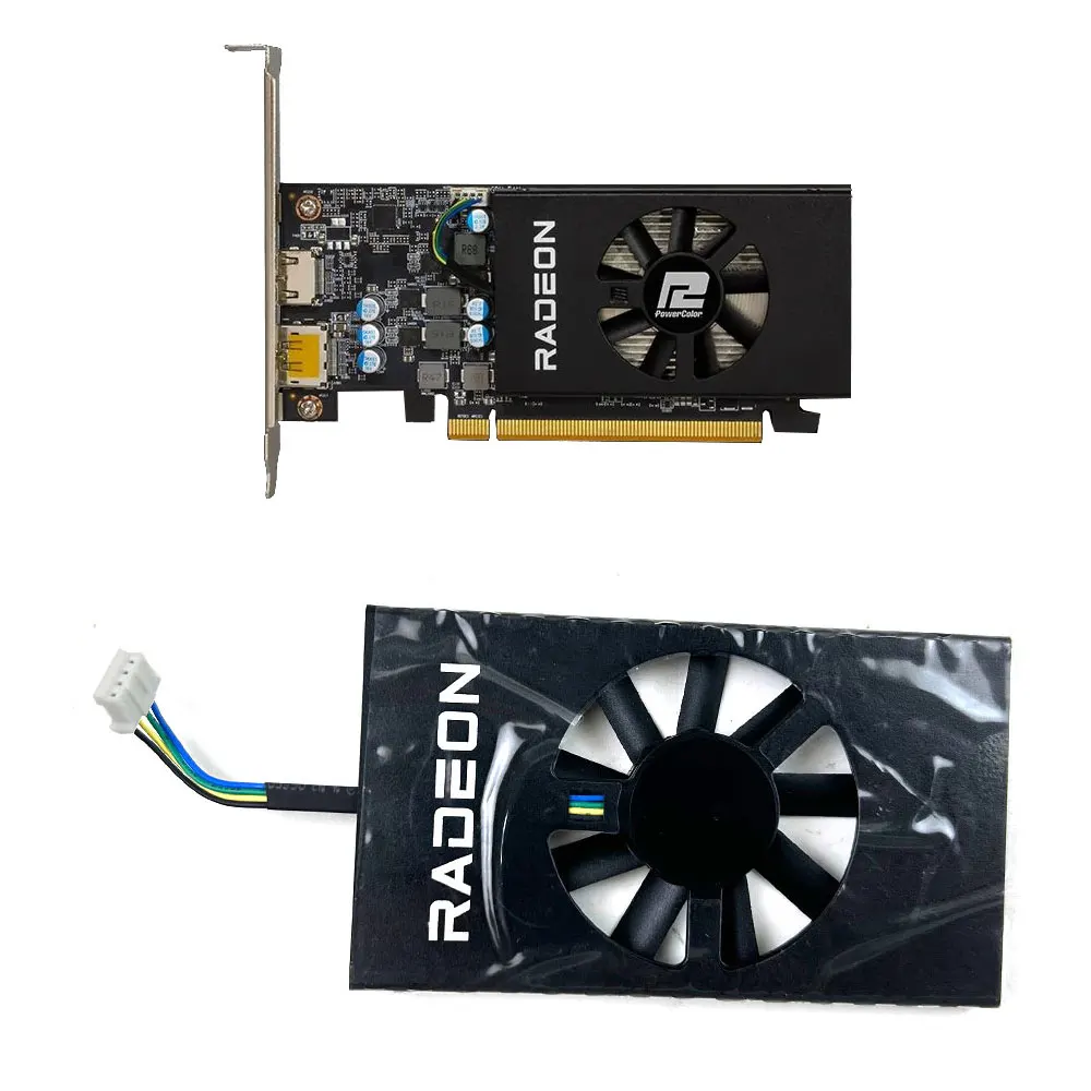 NOUVEAU ventilateur de refroidissement FD5010U12D 0.22A pour carte graphique AMD RX6400, ventilateur pour carte vidéo Powercolor RX 6400