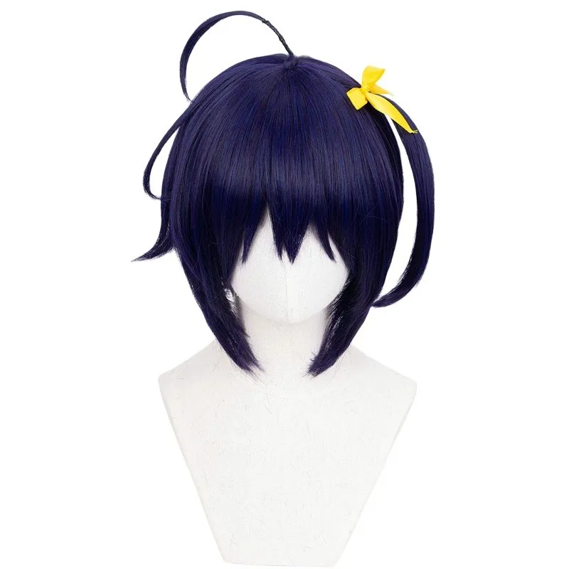 다카나시 리카 코스프레 코스튬 로리타 메이드 퍼플 원피스 활 망토, 할로윈 소녀 유니폼, 애니메이션 러브 춘비오, 다른 망상